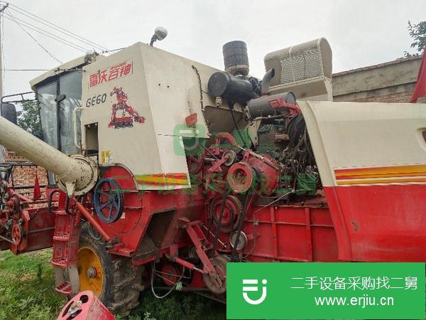 河南出售二手雷沃GE60收割機