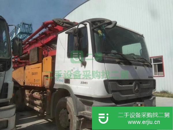 江蘇出售二手奔馳40米泵車