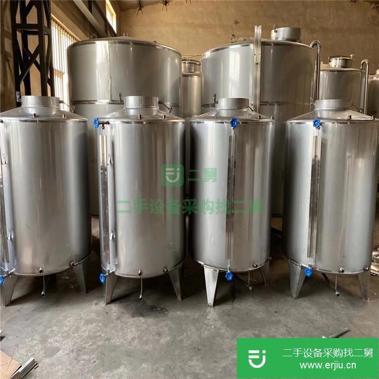 山東出售二手不銹鋼儲罐