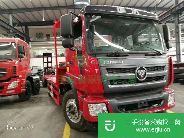 云南出售二手福田瑞沃平板運輸車