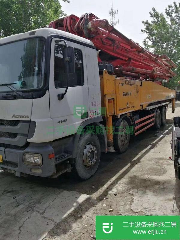 河北出售二手三一56米泵車