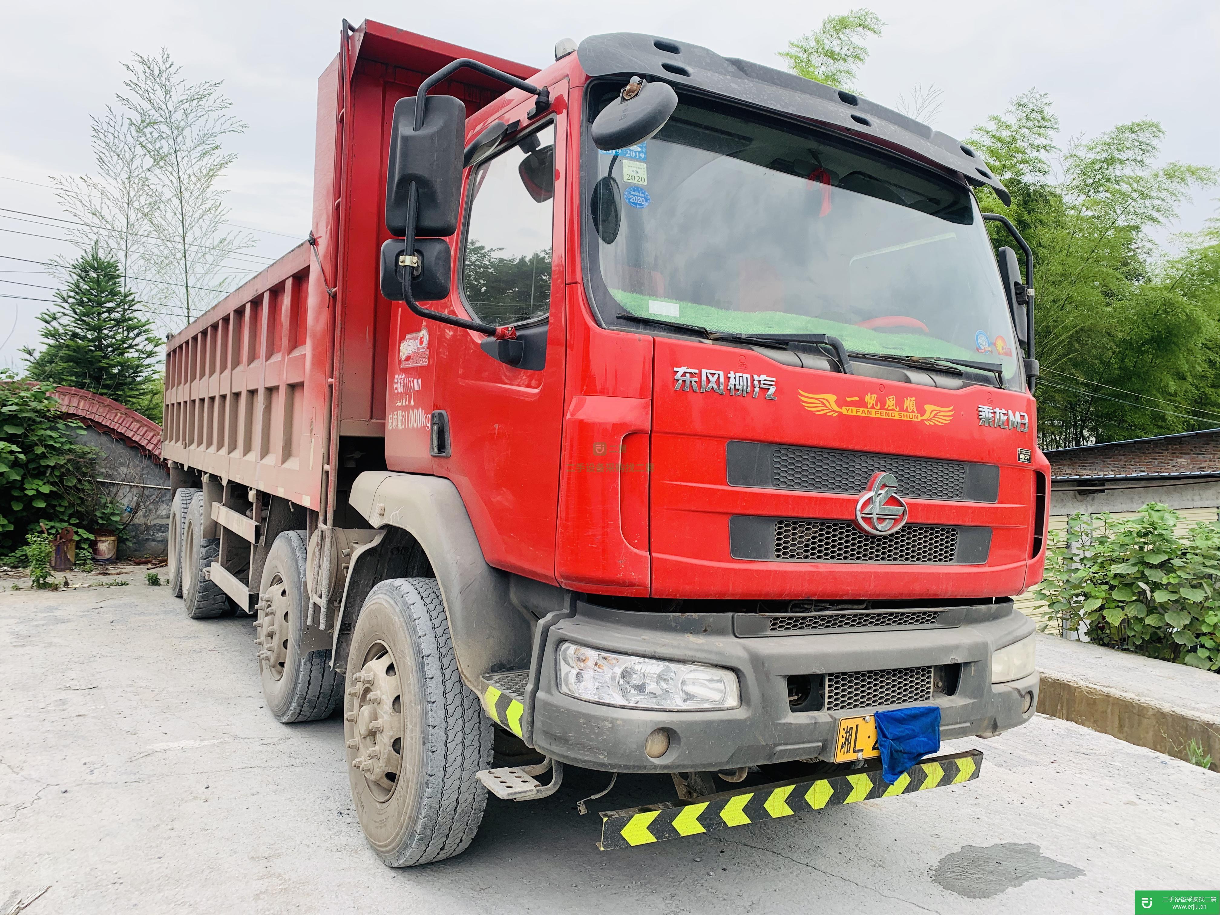 湖南出售二手東風(fēng)柳汽280馬力自卸車