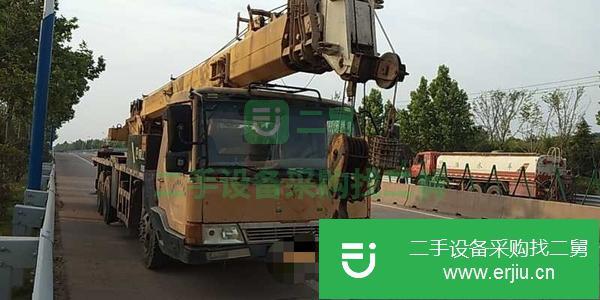 山東出售二手柳工12噸雙橋4節(jié)臂吊車