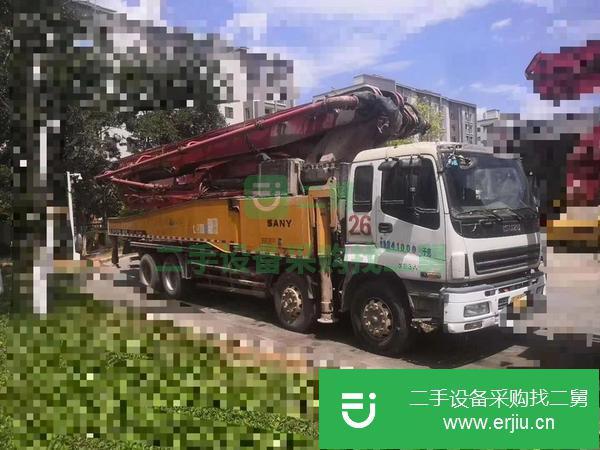 云南出售二手五十鈴56米泵車