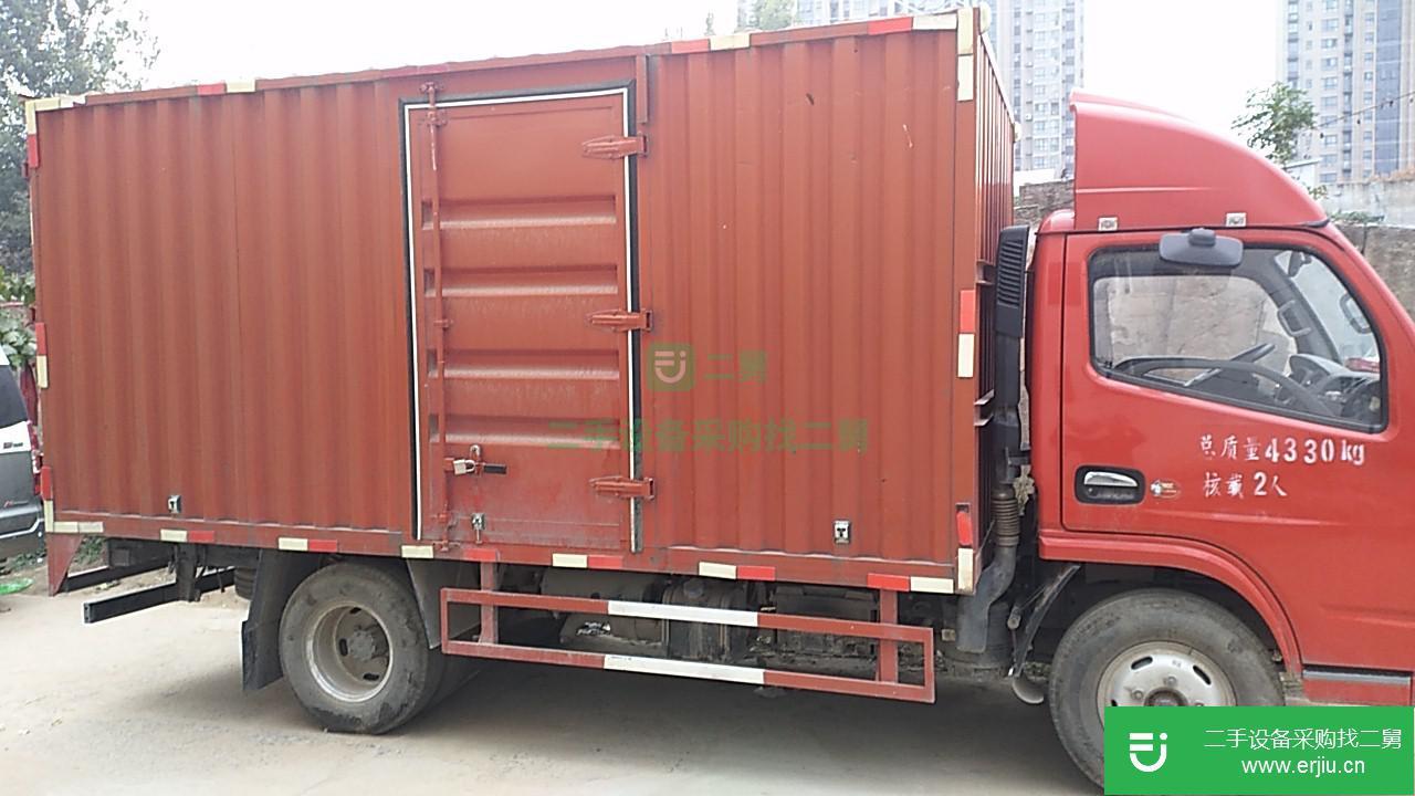 河南出售二手東風多利卡箱式貨車