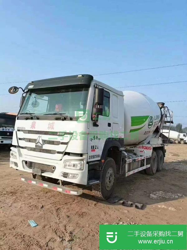 上海出售二手豪沃大14方攪拌車