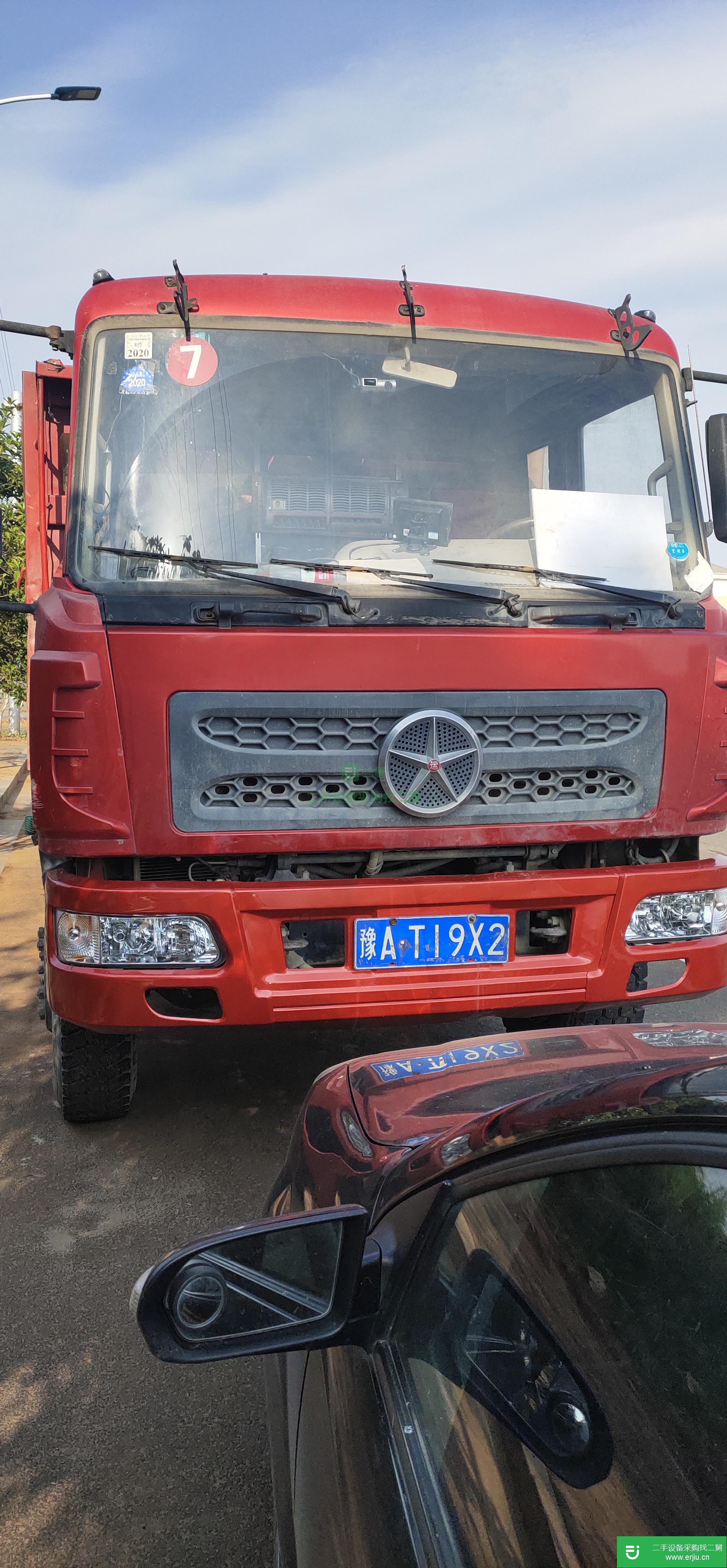 浙江出售二手大運(yùn)重卡160馬力自卸車