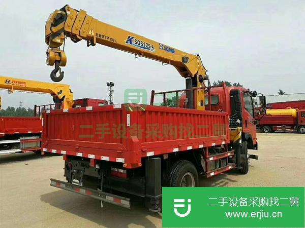 貴州出售二手徐工5噸4節臂隨車吊