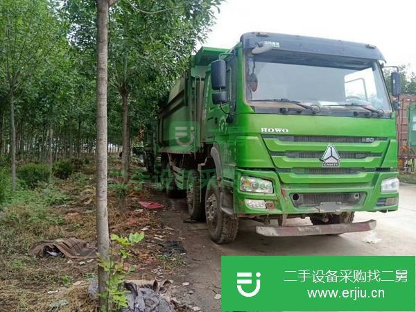 江蘇出售二手豪沃環保自卸車