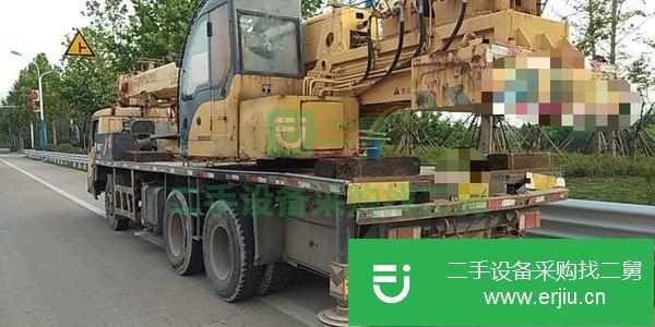 山東出售二手柳工12噸雙橋4節(jié)臂吊車