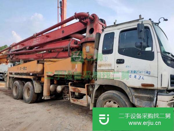 湖南出售二手三一37米泵車