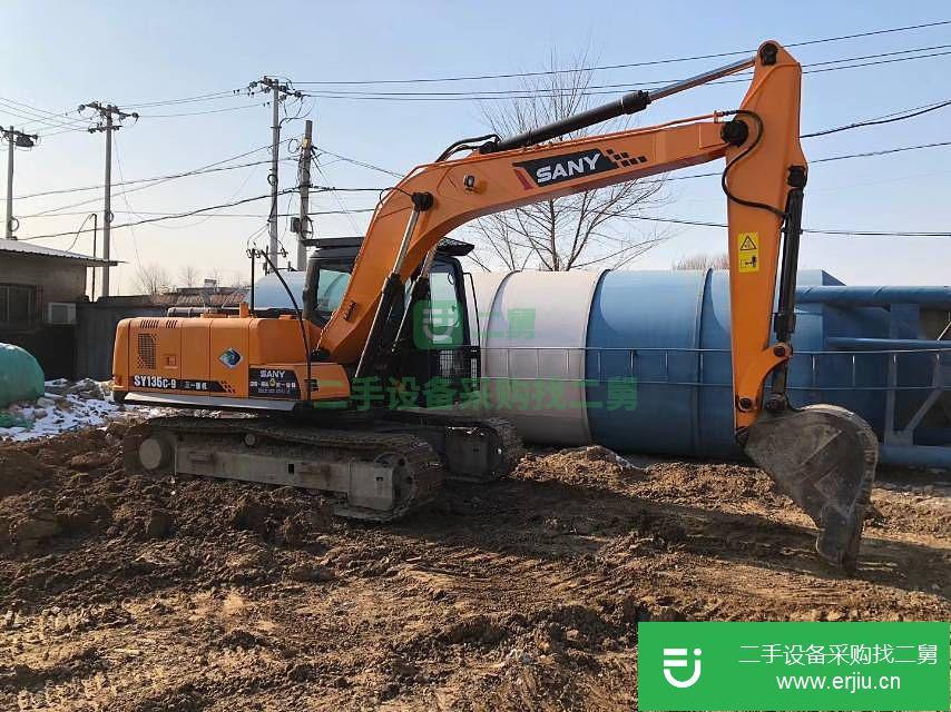 北京出售二手三一重工SY135C-9挖掘機(jī)