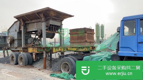 北京出售二手移動破碎機