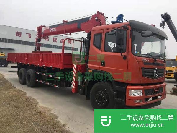 河南出售二手東風隨車吊14噸