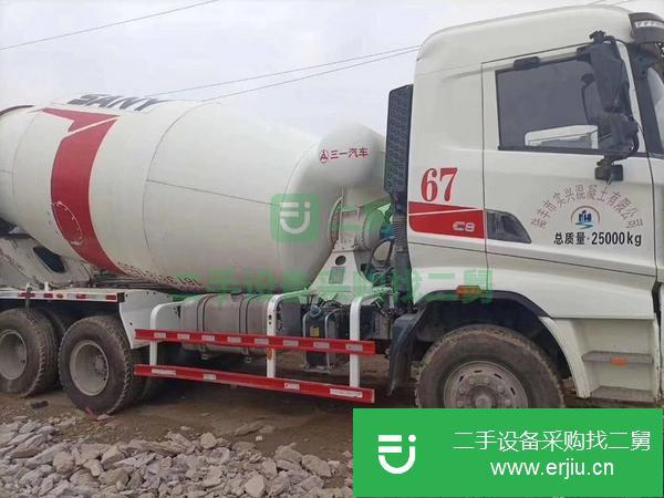 青海出售二手三一大12方攪拌車