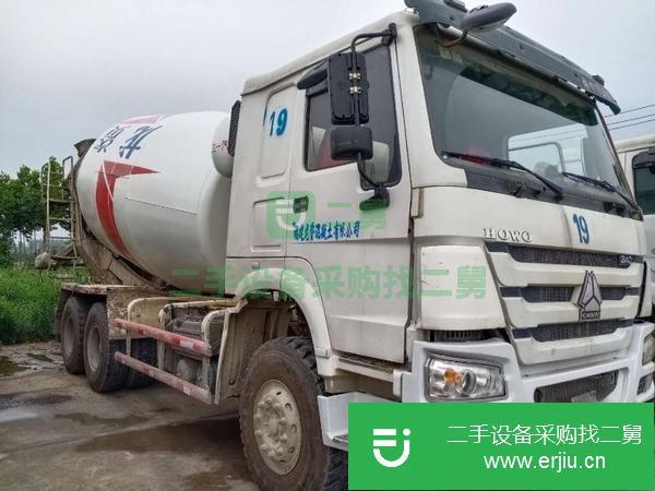山東出售二手豪沃攪拌車
