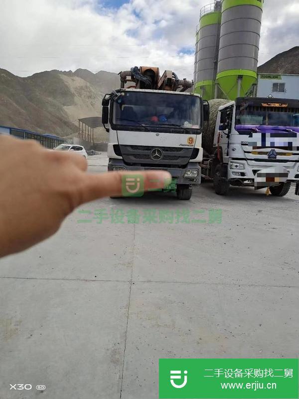 江蘇出售二手中聯56米泵車