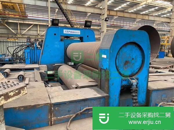 浙江出售二手鄂重三輥145-3500卷板機
