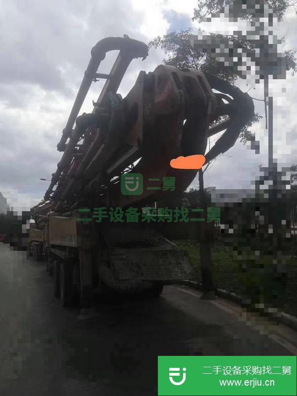 云南出售二手五十鈴56米泵車