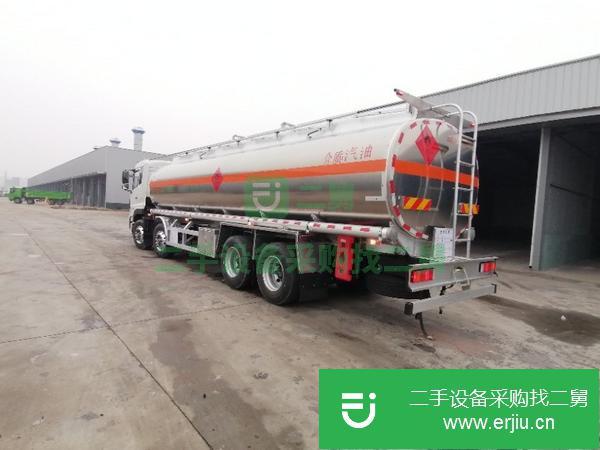山東出售二手東風天龍前四后八27噸油罐車