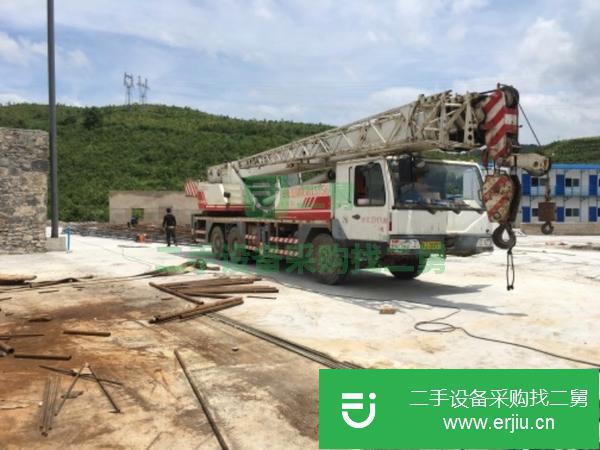 四川出售二手中聯25噸汽車吊