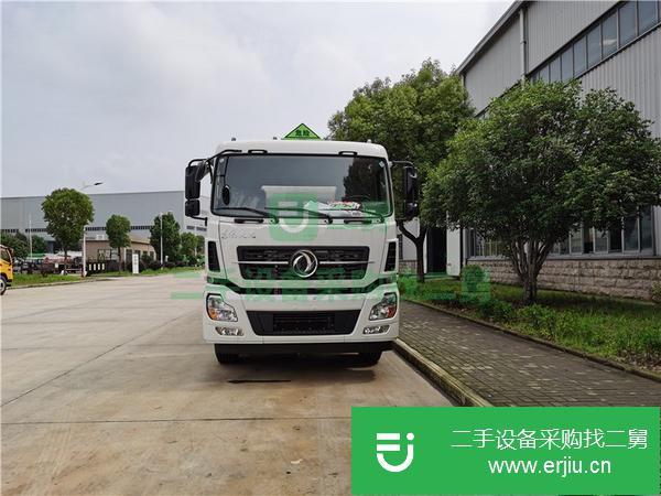 天津出售二手東風天龍25噸鋁合金油罐車