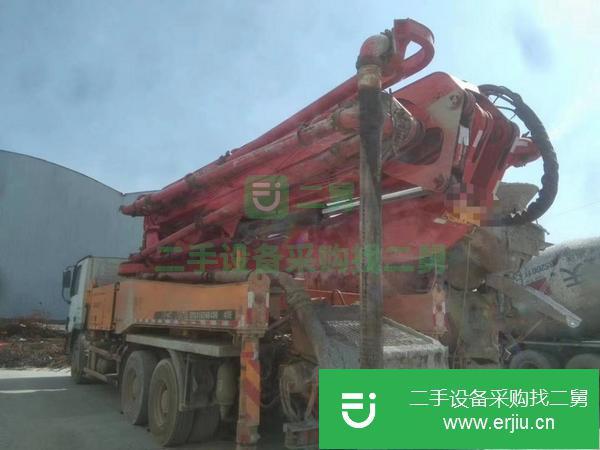 江蘇出售二手奔馳40米泵車