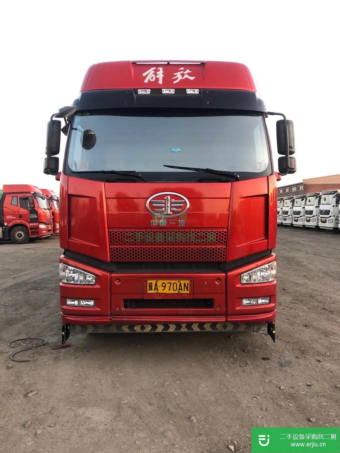 河北出售二手一汽解放J6P半掛車
