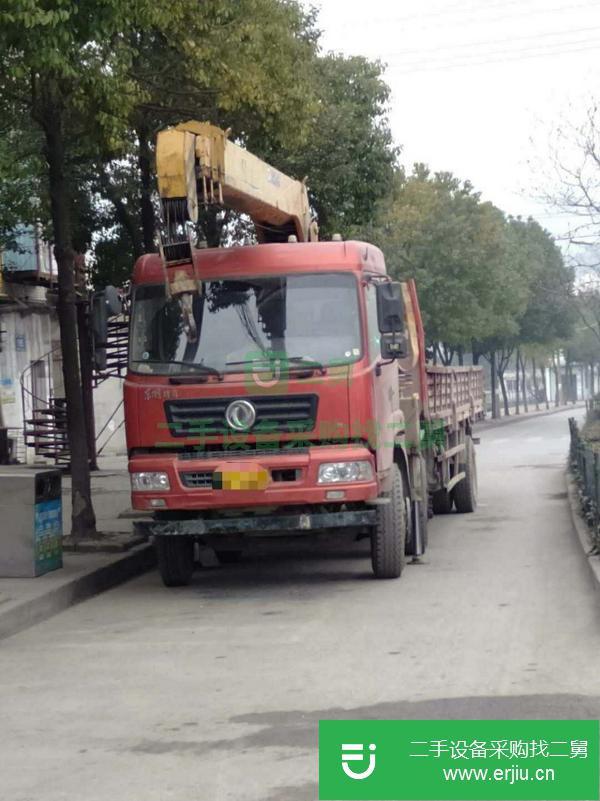 湖北出售二手徐工10噸隨車吊