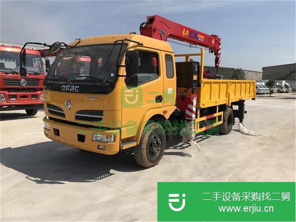 新疆出售二手東風福瑞卡5噸隨車吊
