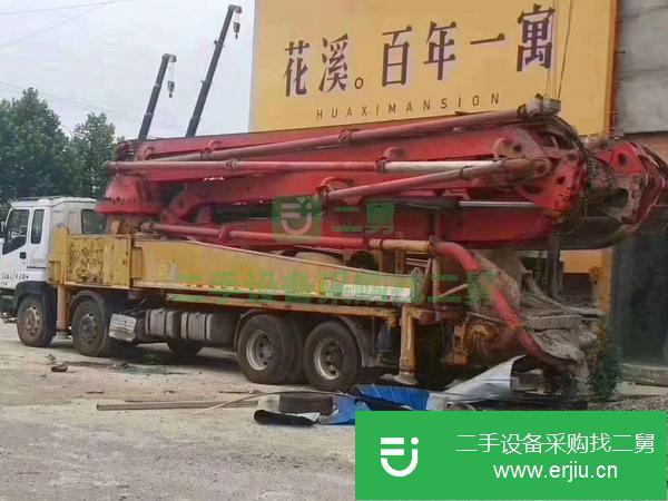 河北出售二手九成新46米泵車