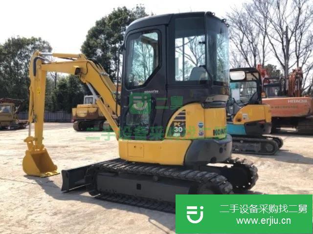 山東出售二手小松PC30MR-3挖掘機