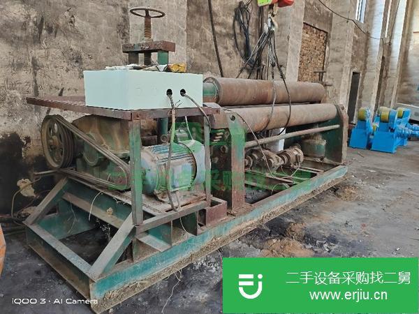 河南出售二手W11-16*2200對稱式機(jī)械自動卷板機(jī)