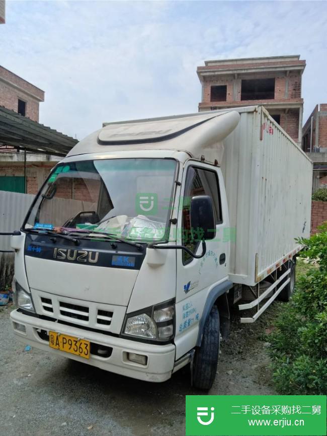 廣東出售二手慶鈴五十鈴廂式貨車