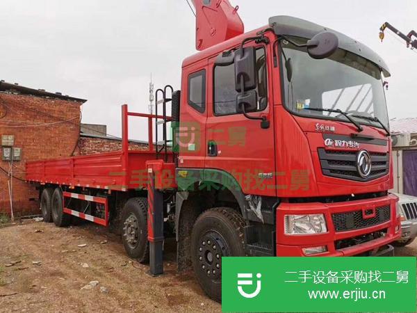湖北出售二手程力12噸隨車吊
