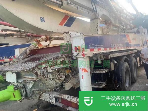 河北出售二手中聯46米泵車
