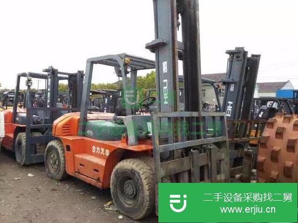 重慶出售二手10噸合力叉車