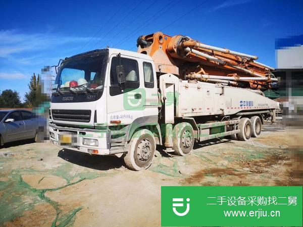 吉林出售二手中聯52米泵車