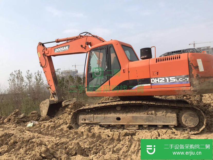 安微出售二手斗山DH215LC-7挖掘機