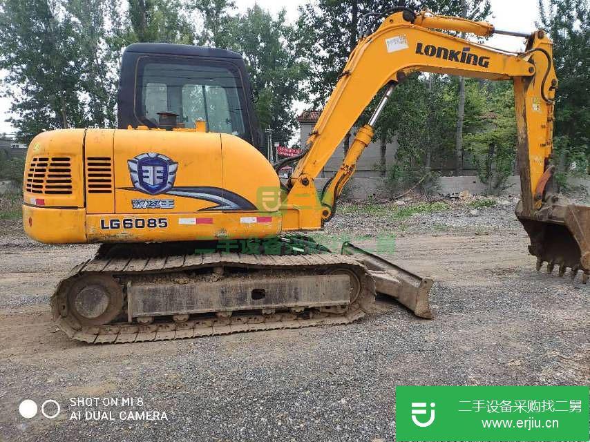 北京出售二手龍工LG6085挖掘機