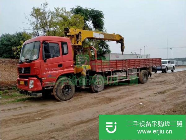 山東出售二手程力10噸隨車吊