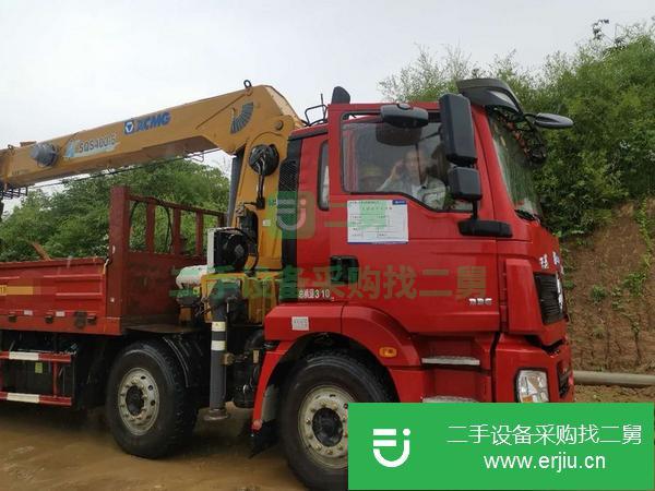 四川出售二手前四后八16噸隨車吊