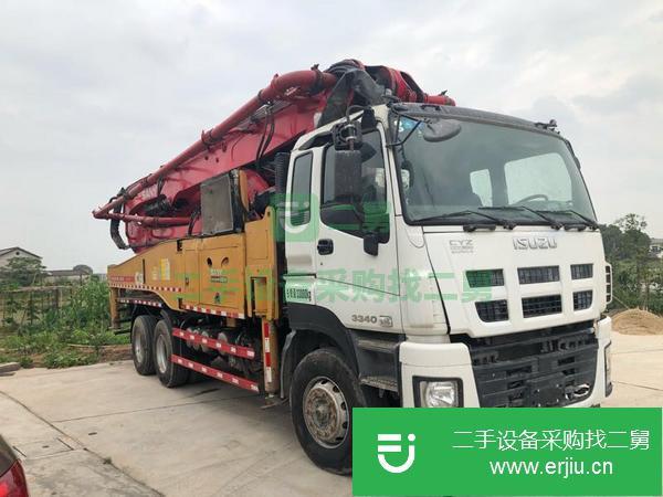 四川出售二手三一C8國四49米泵車