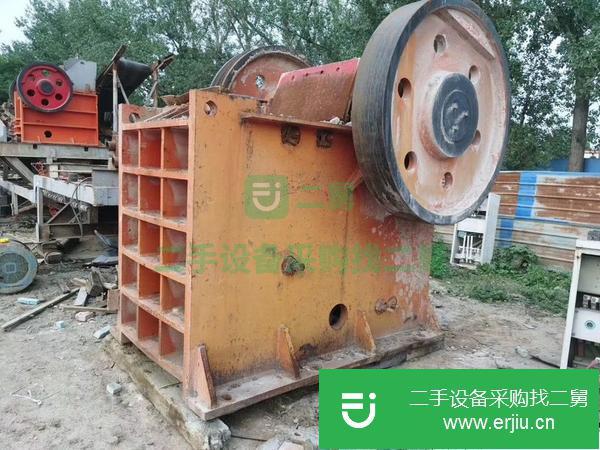 河南出售二手上海75鄂式破碎機