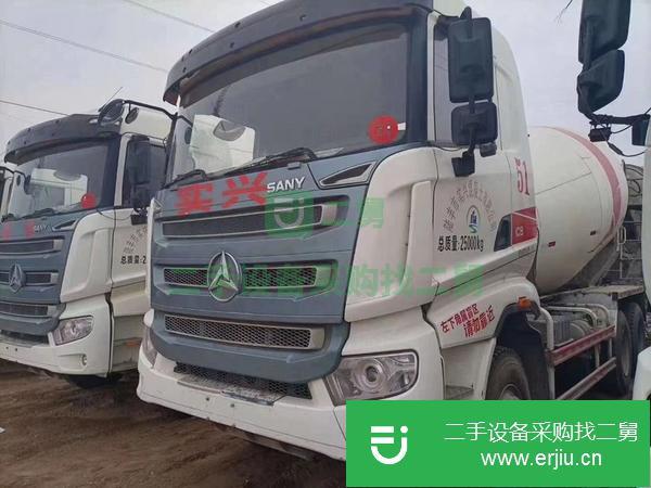青海出售二手三一大12方攪拌車