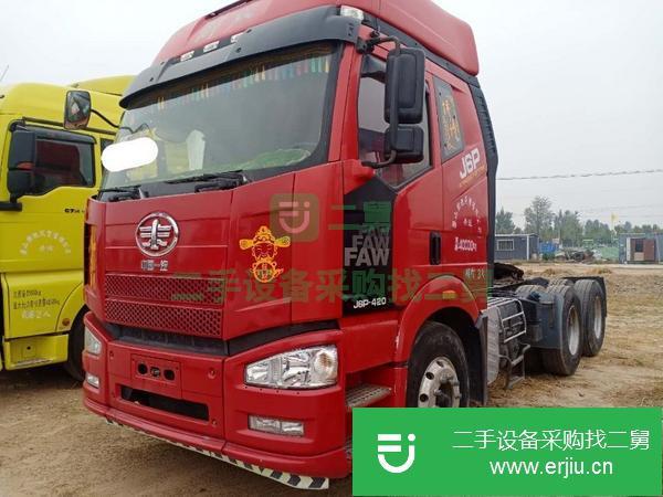 山東出售二手解放J6牽引車