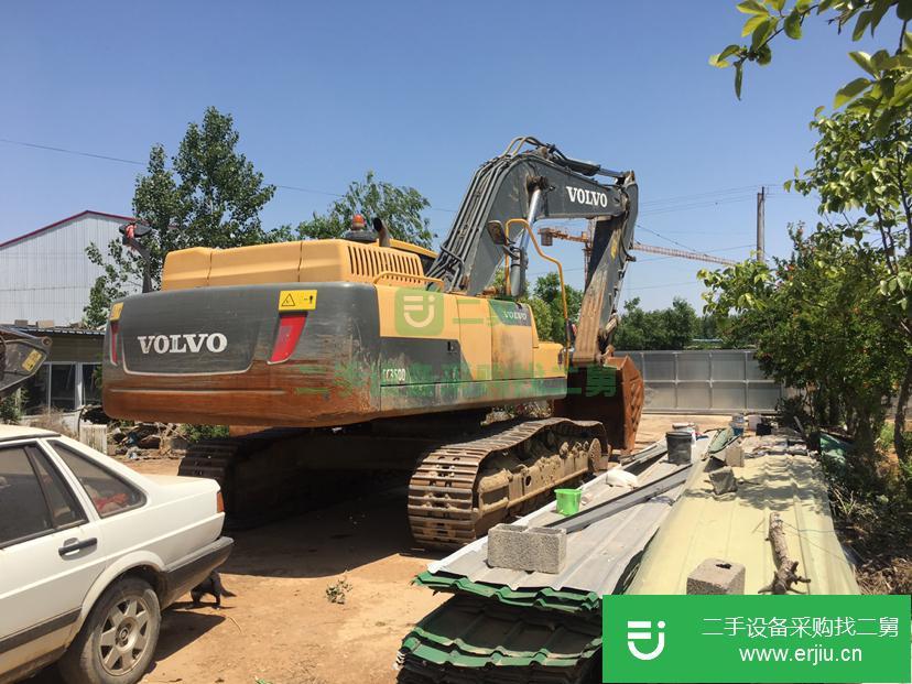 山東出售二手沃爾沃EC350D挖掘機