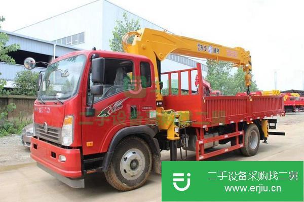 安微出售二手重汽王牌8噸隨車吊
