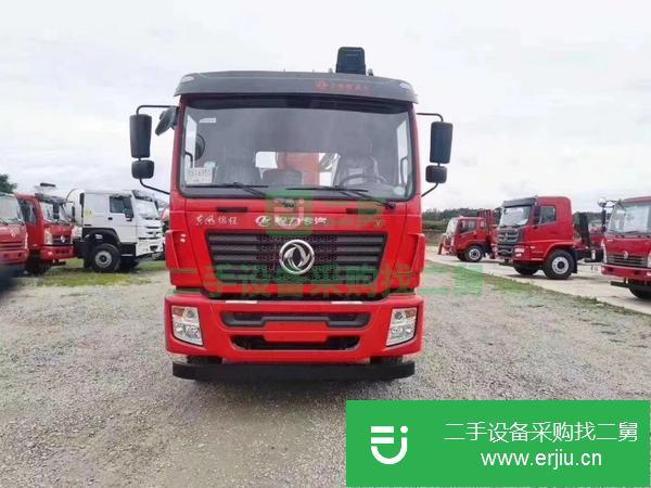 湖北出售二手東風錦程14噸五節隨車吊