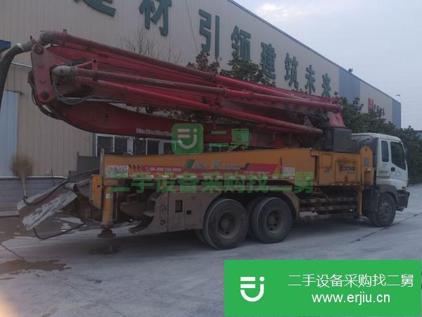 江蘇出售二手徐工41米泵車